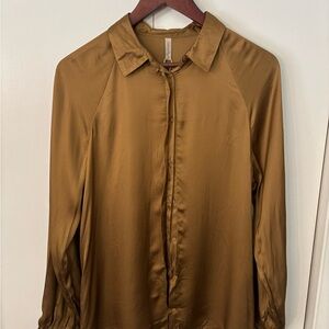 Elegant Soya Concept Gold Women's Blouse